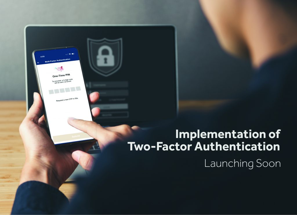 Implementation of Two-Factor Authentication (2FA)